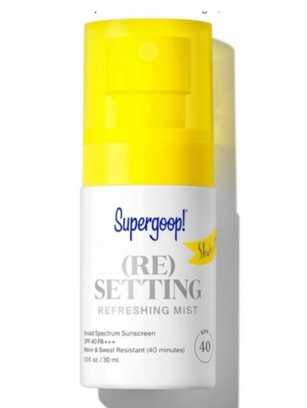 💛 Supergoop! (RE)SETTING Refreshing Mist SPF 40